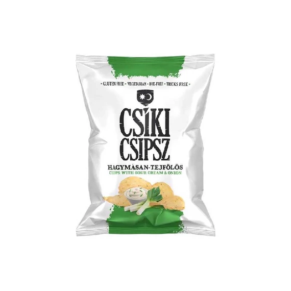  Csíki Csipsz Hagymásan-Tejfölös burgonyacsipsz 50 g 